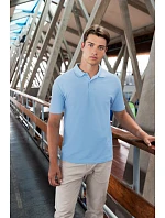 Pánské piqué polo 10. sky model 22420848 - Russell Athletic Pánské piqué polo 10. sky model 22420848 - Russell Athletic