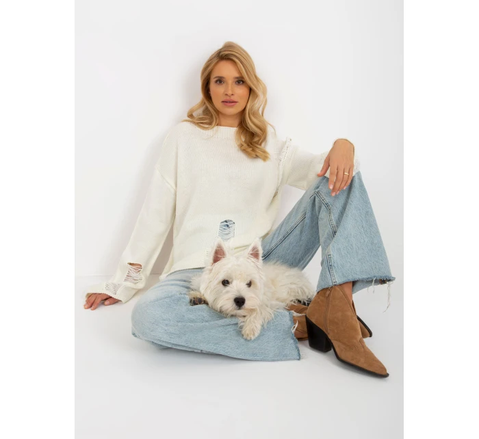 Sweter BA SW model 21943244 ecru - FPrice