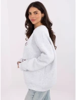 Bluza MJ BL model 21766126 jasny szary - FPrice Bluza MJ BL model 21766126 jasny szary - FPrice