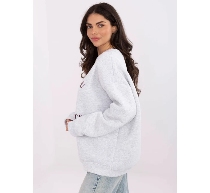 Bluza MJ BL model 21766126 jasny szary - FPrice Bluza MJ BL model 21766126 jasny szary - FPrice