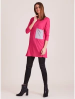 Tunika CZ TU model 17434119 tmavě růžová - FPrice