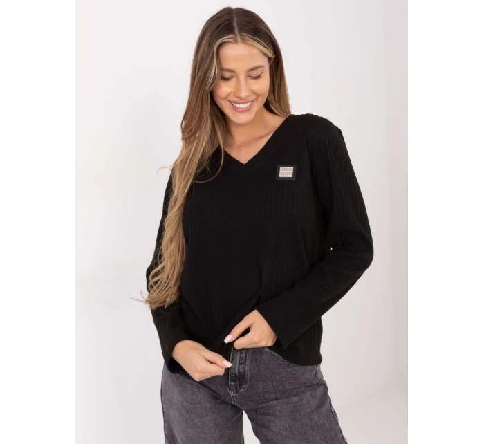 Jumper RV SW A1025.80 černý Jumper RV SW A1025.80 černý