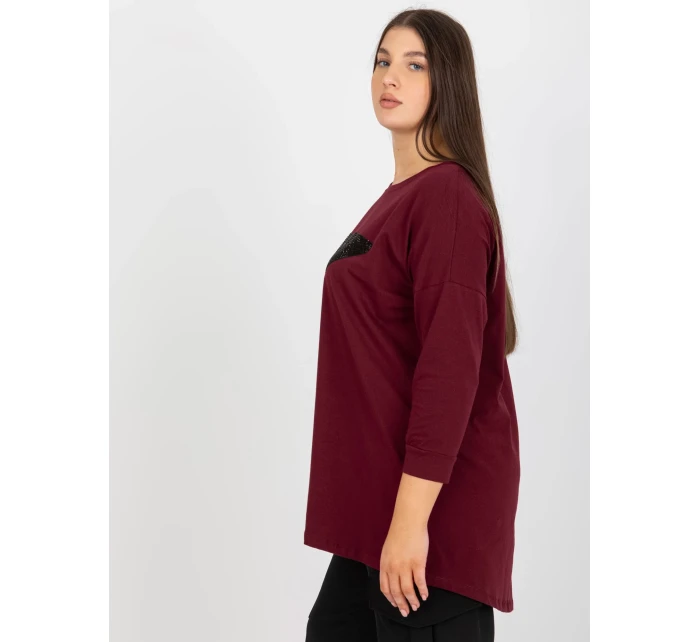 Halenka VI BZ 2911.82P tmavě fialová