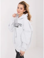 WT BL mikina A1066.53 světle šedá