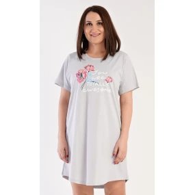 Dámská noční košile s krátkým rukávem model 18831649 - Vienetta