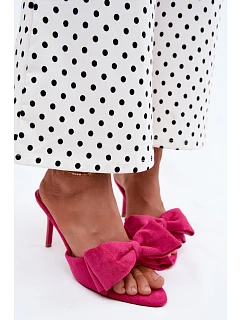 Klapky na podpatku model 228993 Step in style