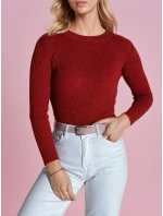 Dámský svetr červená Dstreet model 21964160 - FashionStreet