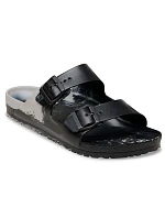 Birkenstock pánské žabky ARIZONA EVA 1032110 STONE COIN/BLACKMULTI (standardní šířka)