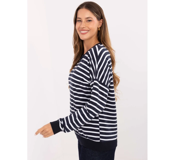 Bluzka RV BZ model 21406716 granatowy - FPrice Bluzka RV BZ model 21406716 granatowy - FPrice