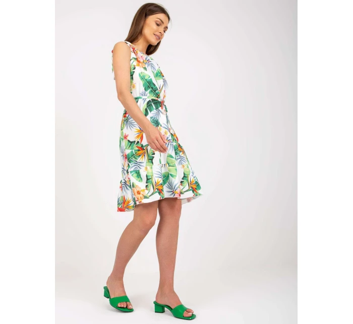 Šaty WN SK 0806 5.44 bílá a zelená