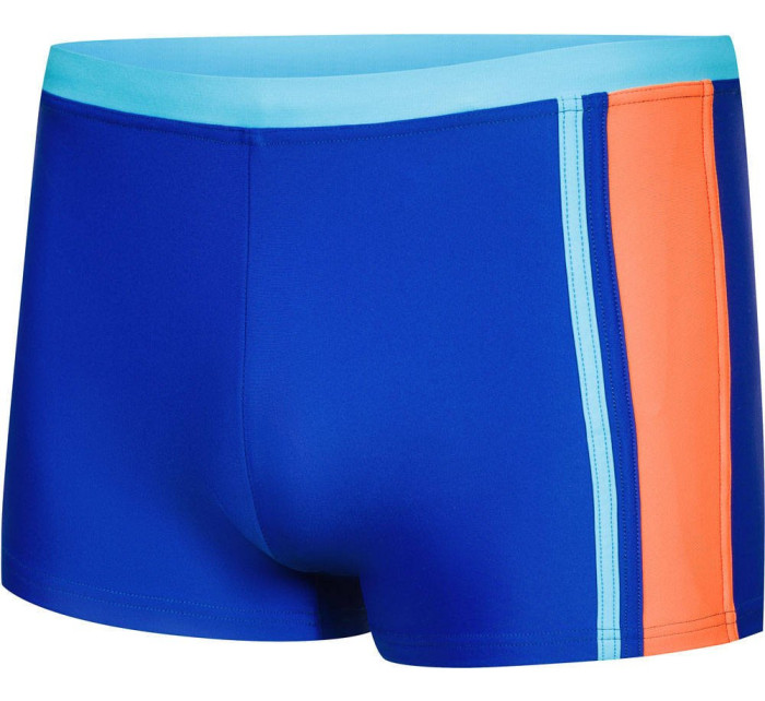 AQUA SPEED Plavecké šortky Max Blue/Orange Pattern 24