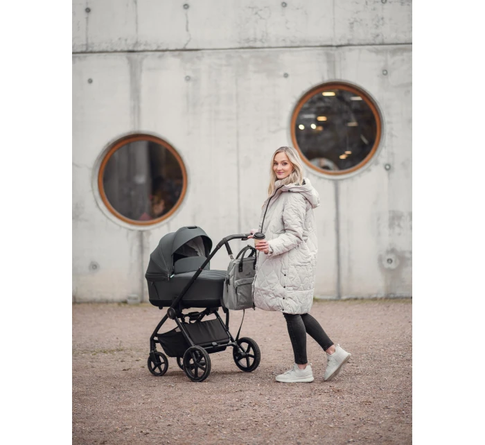 Dámský batoh na kočárek Engelis Manna Grey Dámský batoh na kočárek Engelis Manna Grey