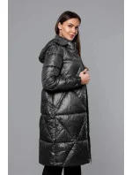 Dámská bunda v army barvě pro přechodné období (YP-22081-6)