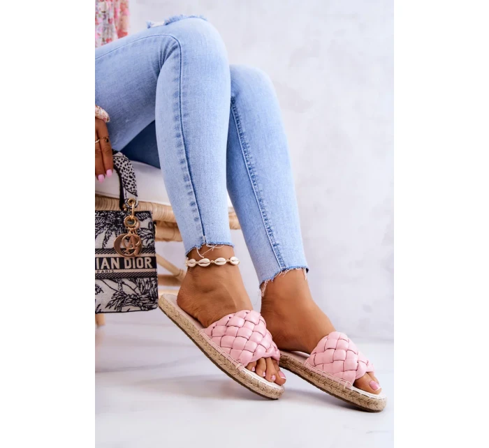 Dámské letní pantofle Big Star - růžové