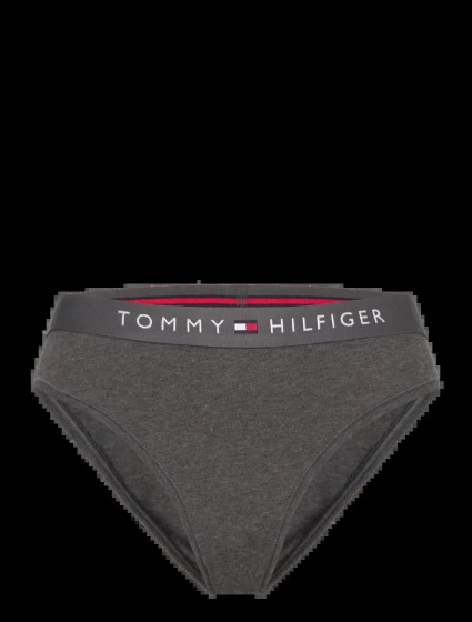 Dámské kalhotkyUW0UW04145 P5Q tm. šedé - Tommy Hilfiger