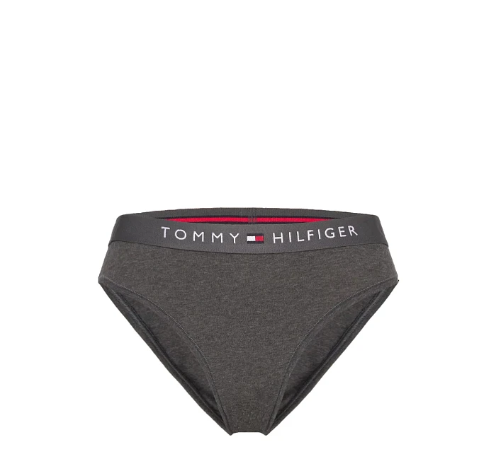 Dámské kalhotkyUW0UW04145 P5Q tm. šedé - Tommy Hilfiger Dámské kalhotkyUW0UW04145 P5Q tm. šedé - Tommy Hilfiger