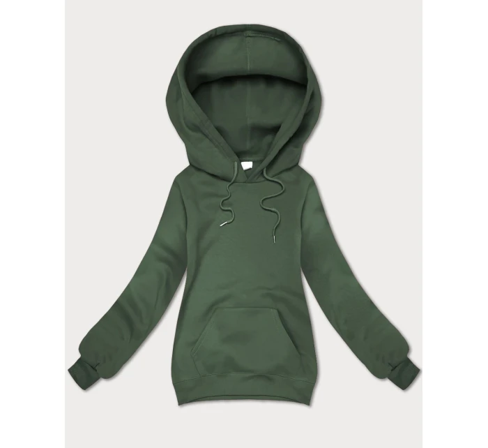 Šedozelená volná klokaní mikina s kapucí S'West (B-11#) Šedozelená volná klokaní mikina s kapucí S'West (B-11#)