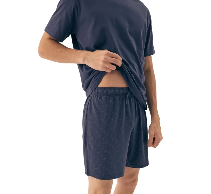 Pánské pyžamo 42601 Shore light blue - HENDERSON