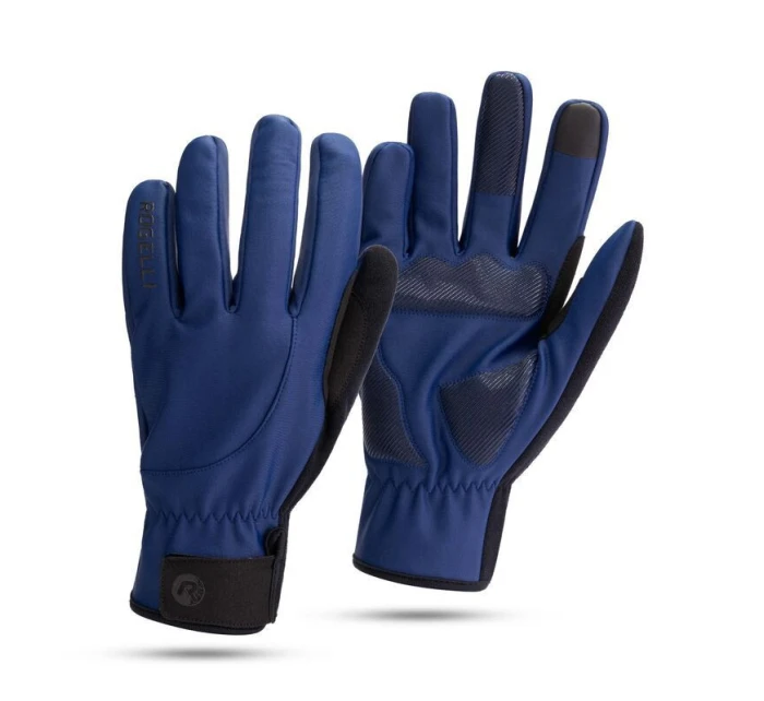 Zimní rukavice Rogelli CORE navy blue S