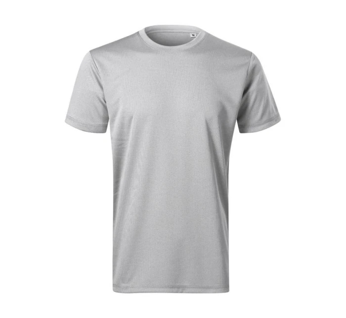 Pánské tričko Zoom (stříbrná melanž)