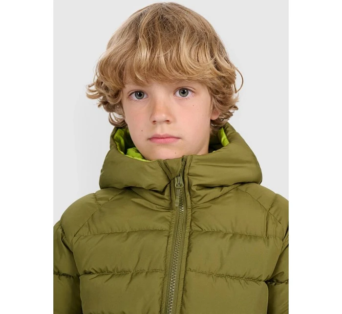 Chlapecká péřová bunda 4F 4FJRAW25TDJAM0790-43S se syntetickou výplní