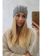 Milano fleecová čepice K203 grey model 18749921 - K-Fashion Milano fleecová čepice K203 grey model 18749921 - K-Fashion
