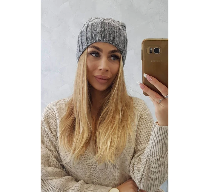 Milano fleecová čepice K203 grey model 18749921 - K-Fashion Milano fleecová čepice K203 grey model 18749921 - K-Fashion