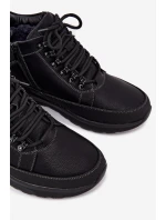 Pánské turistické boty s vyhříváním Černé Wivelle Pánské turistické boty s vyhříváním Černé Wivelle