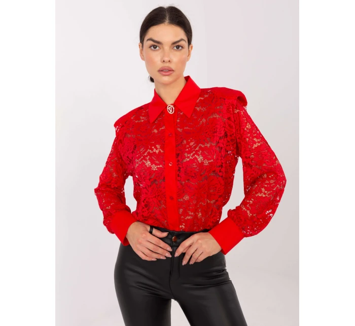 Koszula IT KS model 21795551 czerwony - FPrice Koszula IT KS model 21795551 czerwony - FPrice