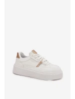 Dámské tenisky na platformě Big Star – bílé Dámské tenisky na platformě Big Star – bílé