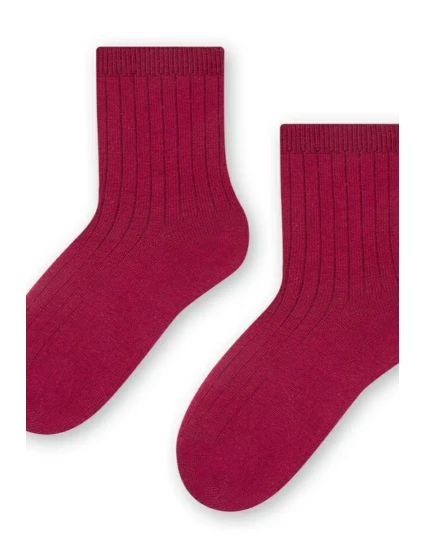 PLETENÉ DĚTSKÉ PONOŽKY Z MERINO VLNY 130