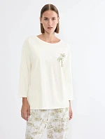 Mix & Match Top 7/8 X - SILK WHITE - TRIUMPH SILK WHITE - TRIUMPH