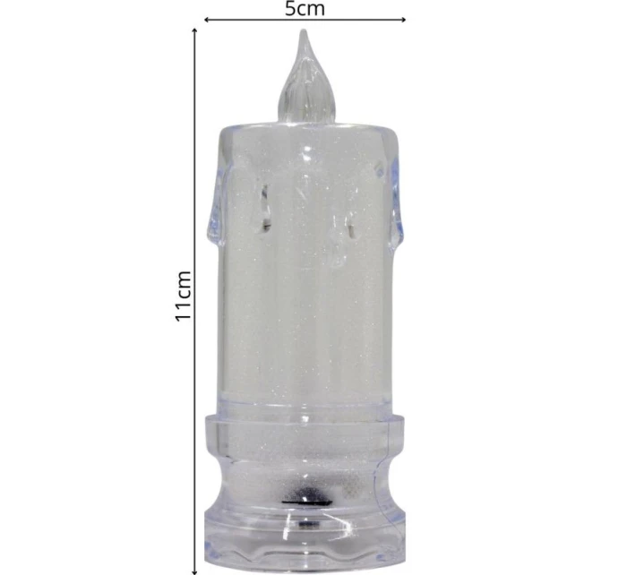Dekorativní svíčka LED 5x11 cm