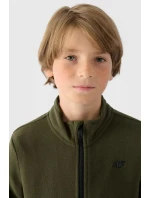 Fleecová Mikina S  Khaki model 21674835 - 4F