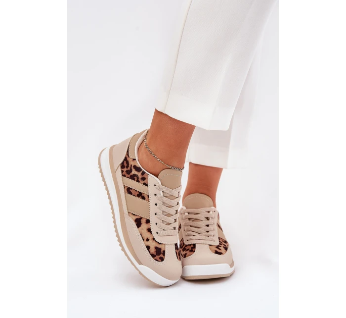 Sportovní obuv dámské sneakers leopardí model 21683547 - Boto Sportovní obuv dámské sneakers leopardí model 21683547 - Boto