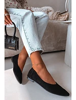 Baleríny Ploché Eko Černé model 22091945 - Boto Baleríny Ploché Eko Černé model 22091945 - Boto