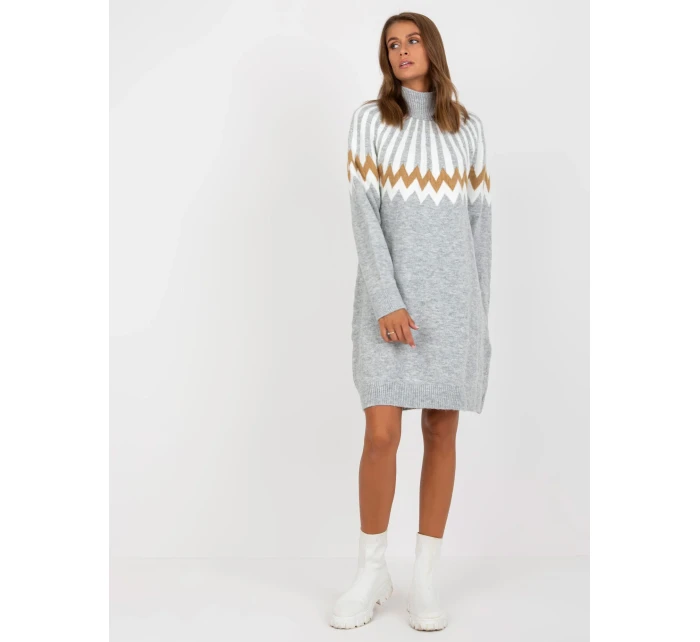 LC SK 0098 šaty.37X šedá LC SK 0098 šaty.37X šedá