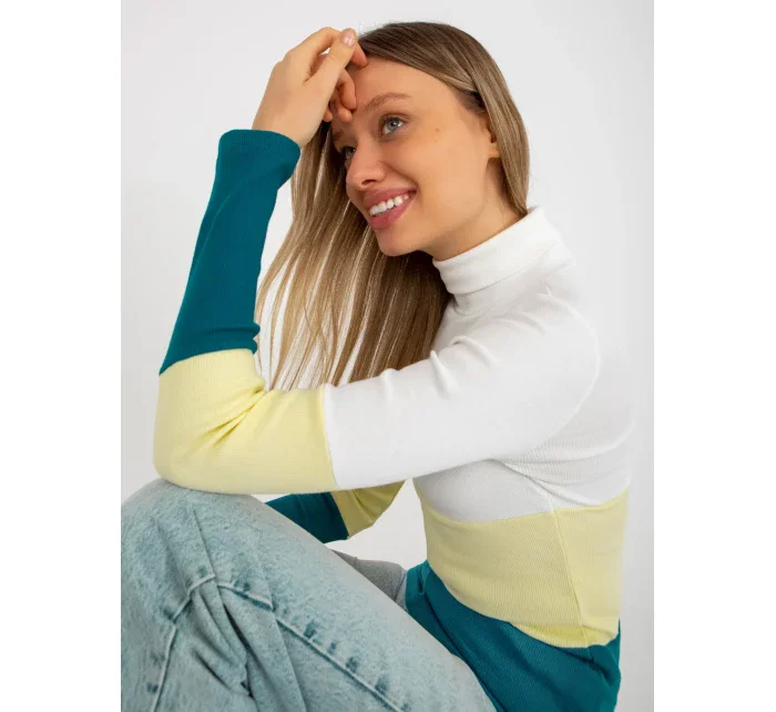 Dámská halenka RV BZ 8465 1.06P jasně žlutá - FPrice