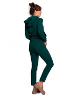 Kalhoty s nohavicí a  tmavě zelené model 18004375 - BeWear