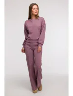 model 21047201 Mikina s otevřenými zády heather - BeWear