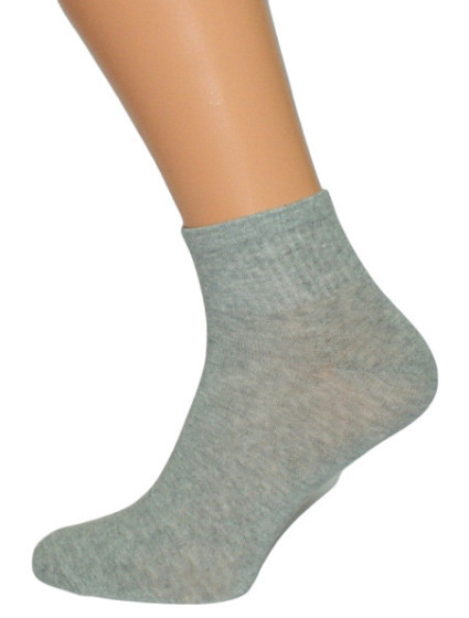 Ponožky Bratex D-323 Light Grey Melange