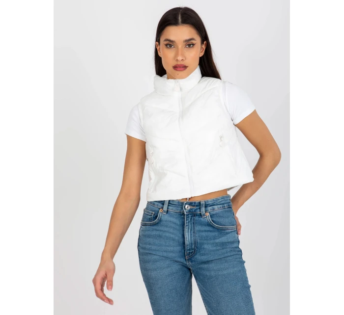 Dámská vesta NM KZ H 908.39P ecru - FPrice Dámská vesta NM KZ H 908.39P ecru - FPrice