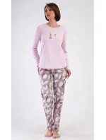 Dámské pyžamo dlouhé model 20848003 - Vienetta