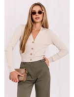 Svetr na zapínání model 231487 Italy Moda Svetr na zapínání model 231487 Italy Moda