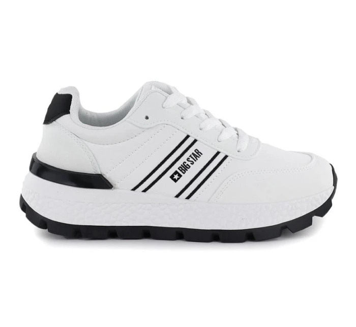 Dámská sportovní obuv na platformě bílá Big Star TT274882