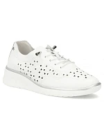 Dámské kožené ažurové polobotky Filippo model 22097348