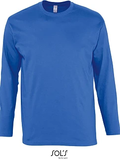 SOL'S Monarch Tričko s dlouhým rukávem 25.1420 royal blue