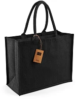 Westford Mill W 407 Jutová nákupní taška "Classic" 50.0407 black/black