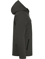 Clique Padded Hooded Softshell Men Pánská zateplená softshellová bunda s kapucí 67.0952 dark grey Clique Padded Hooded Softshell Men Pánská zateplená softshellová bunda s kapucí 67.0952 dark grey