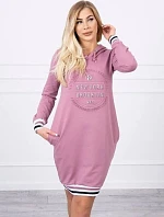 Tmavě růžové šaty Brooklyn